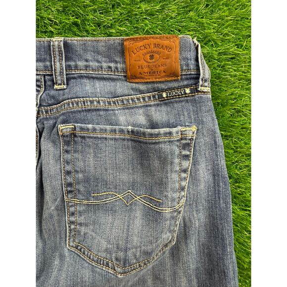 Lucky Brand Sienna Cigarette Jeans Women’s Sz 2/26 Medium Wash Skinny - Picture 2 of 12